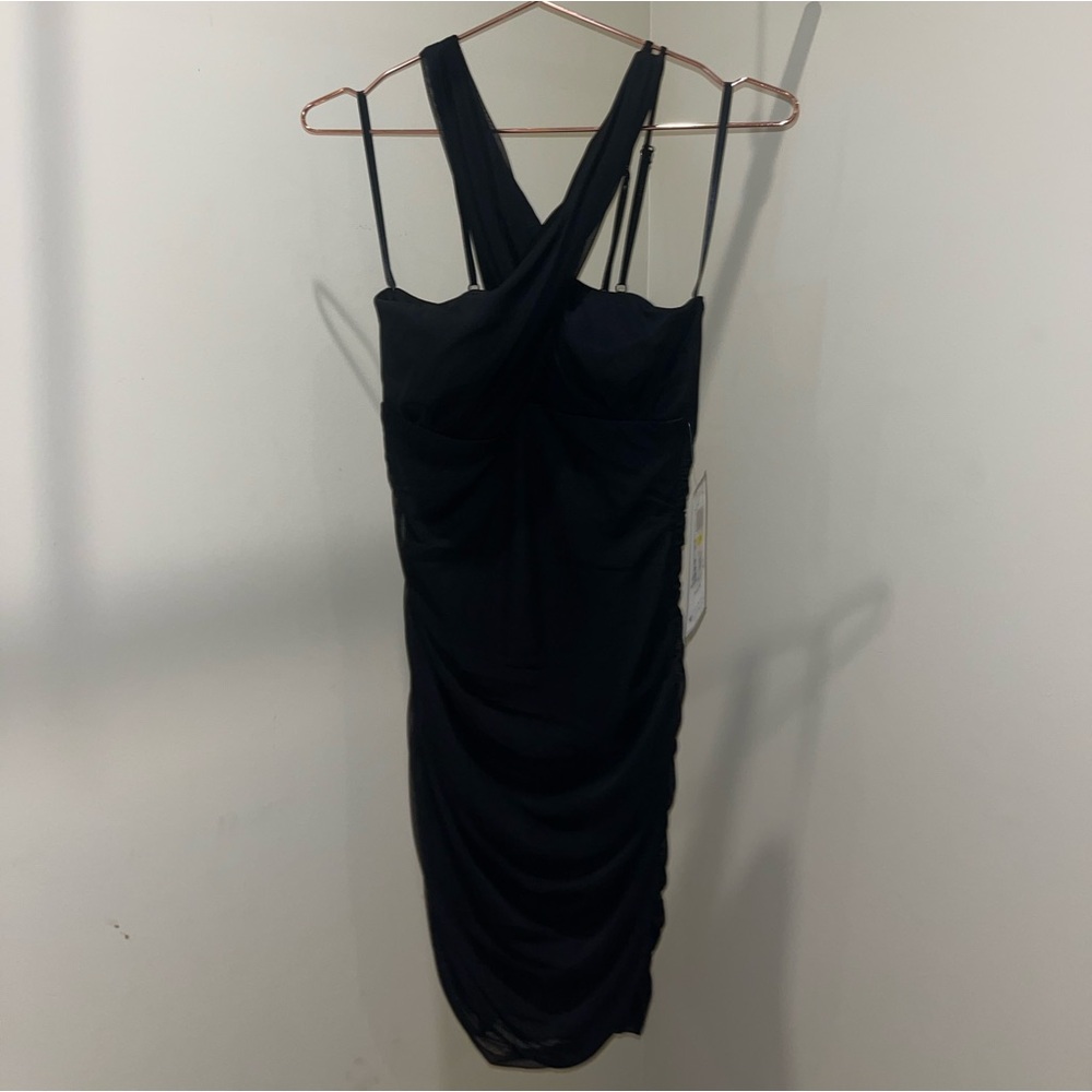 B Darlin Crossover Mini Dress